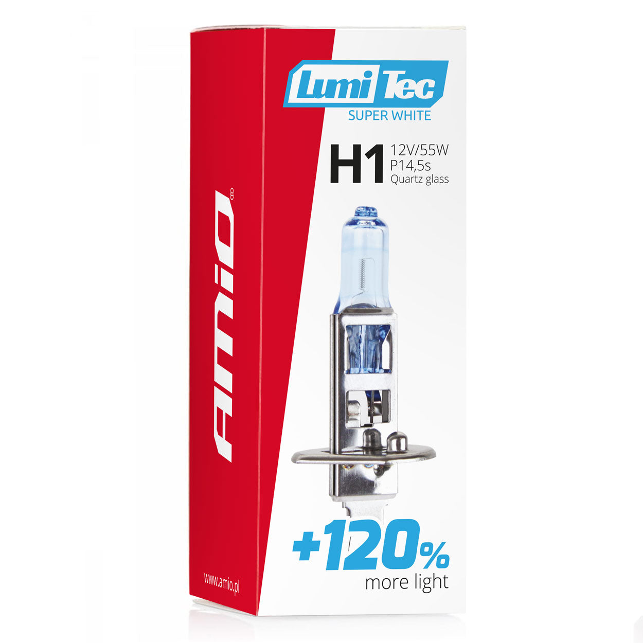 LumiTec Super White halogenpære med E1-typegodkendelse