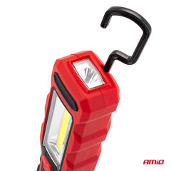 LED inšpekčná lampa s LED svietidlom a hlavným COB svetlom