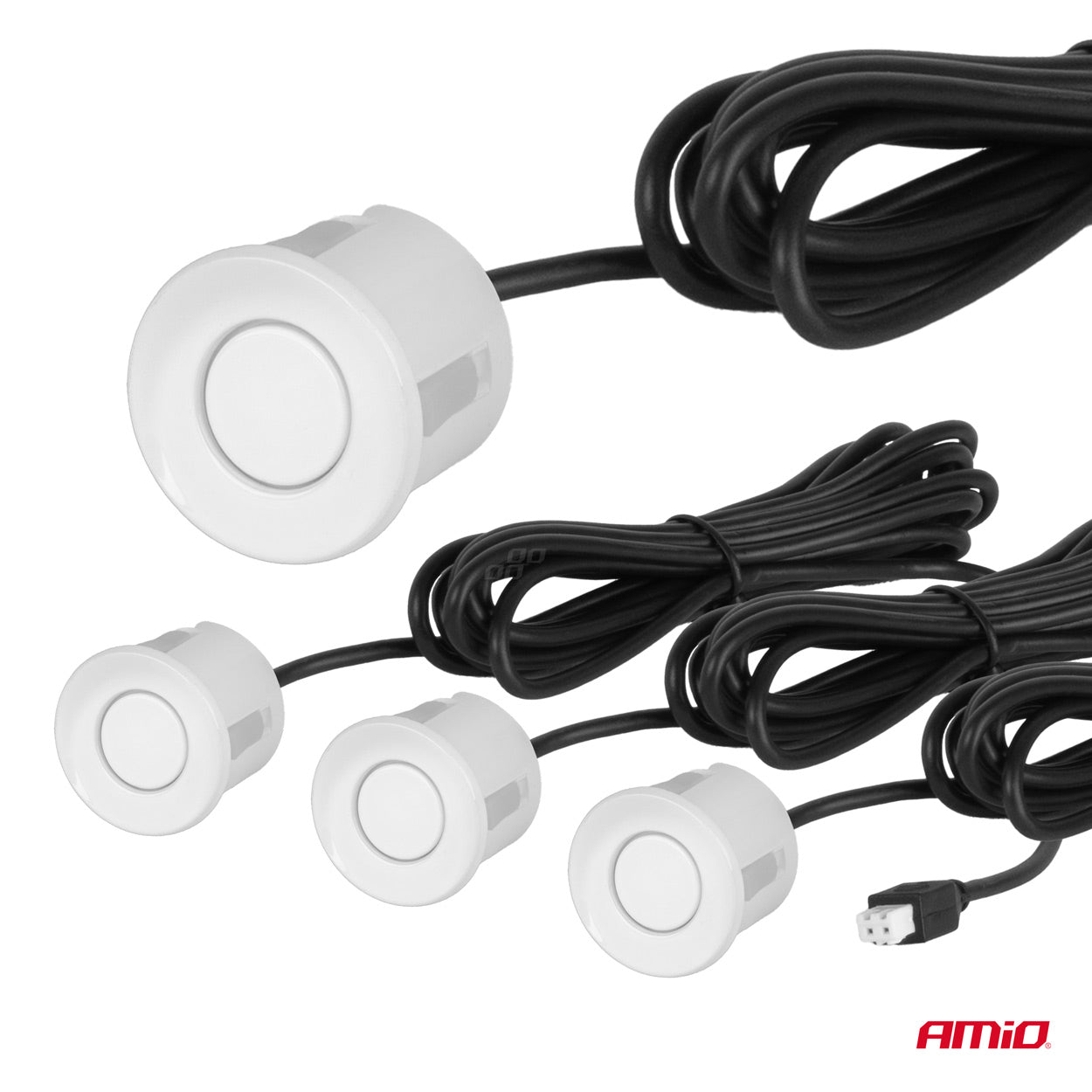 Komponenty pre parkovací asistenčný systém s MAX LED displejom