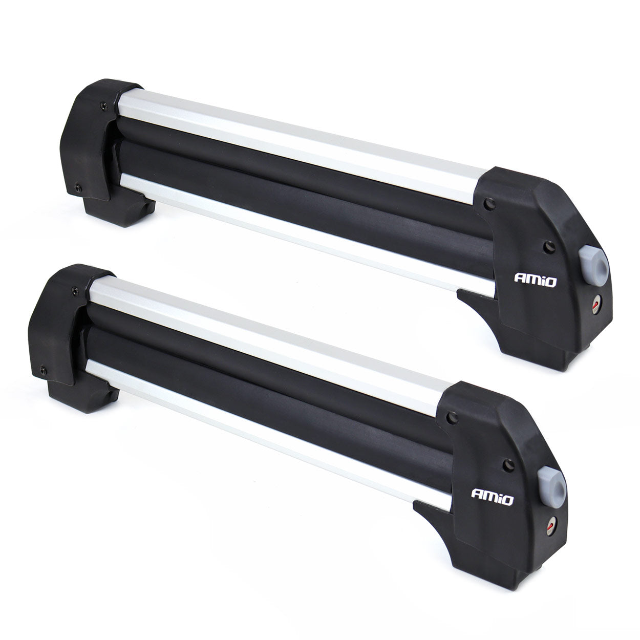Skiholder til tag i aluminium set forfra