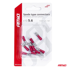 Hun-fladstik med PVC-isolering