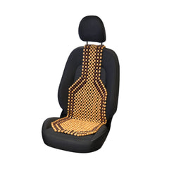 Carpoint sedacia podložka s drevenými guľôčkami Classic 126x39 cm 