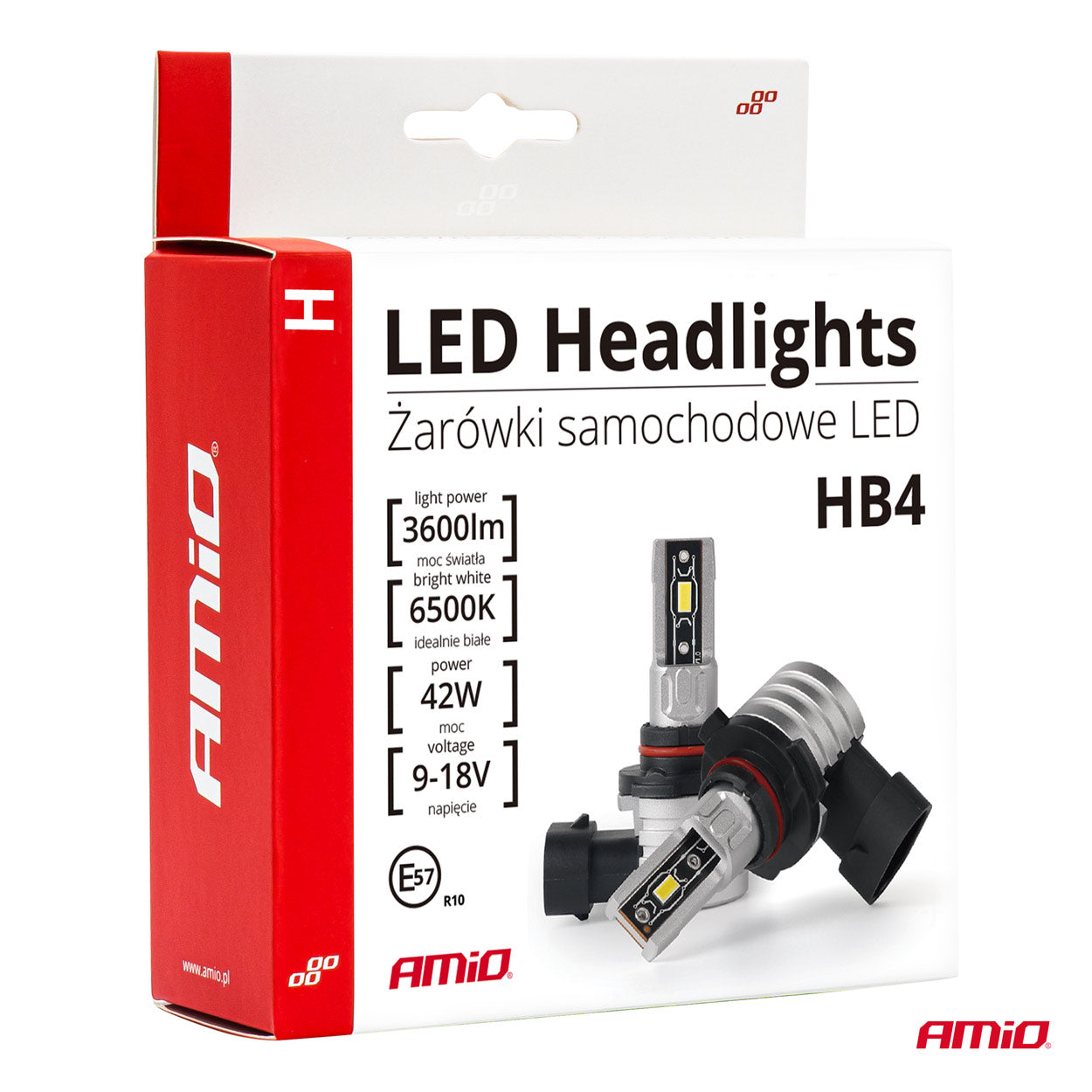 HB4 9006 LED-pæresæt