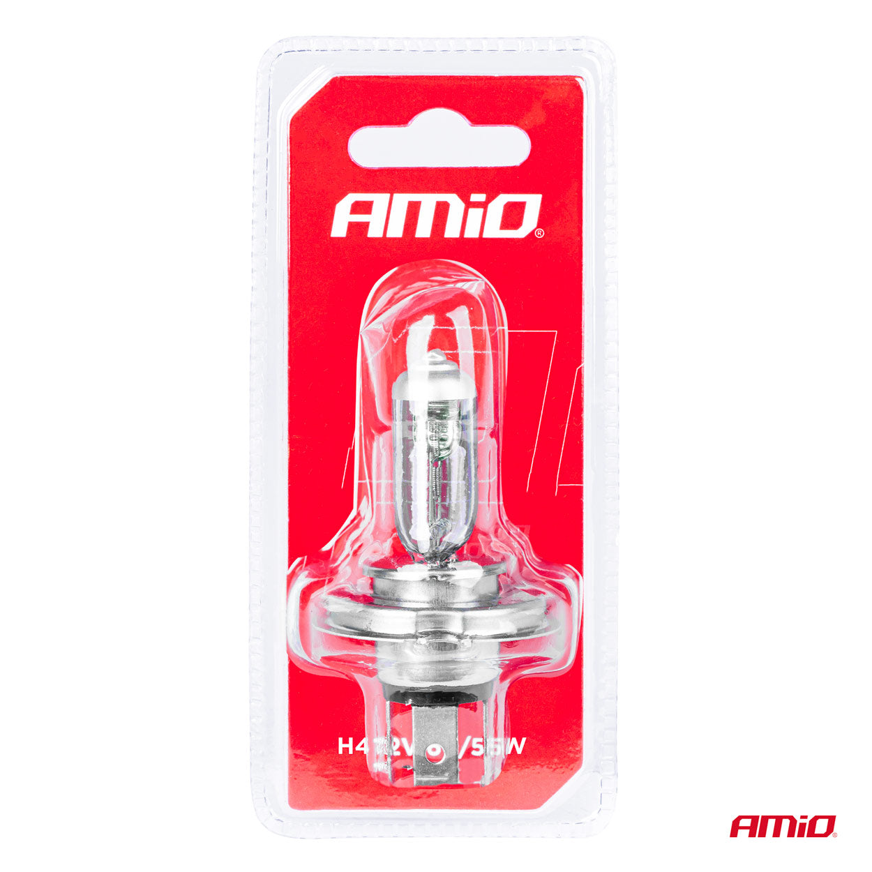 H4 halogenpære 12V med UV-filter