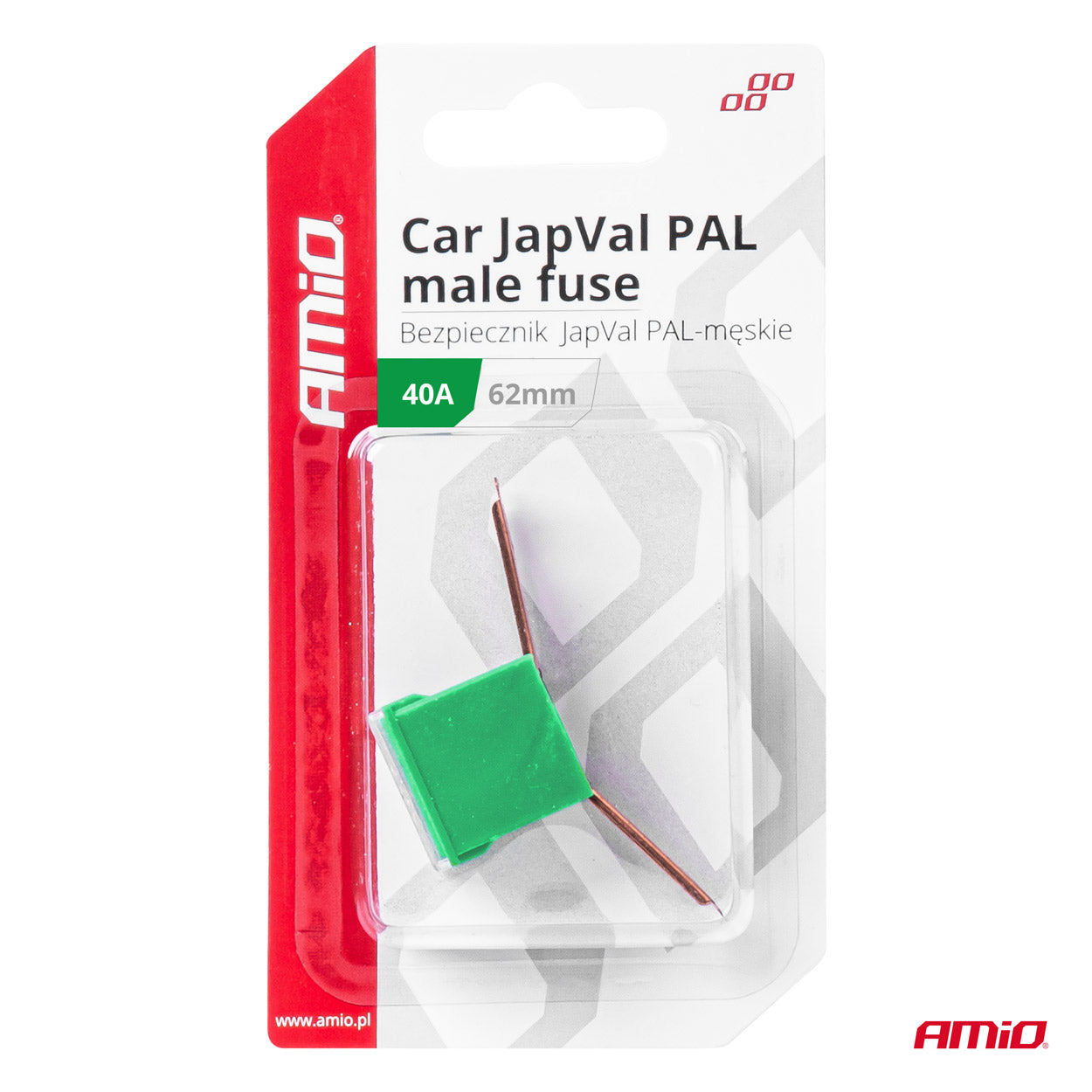 JAPVAL PAL han-sikring 40 A i blisterpakning