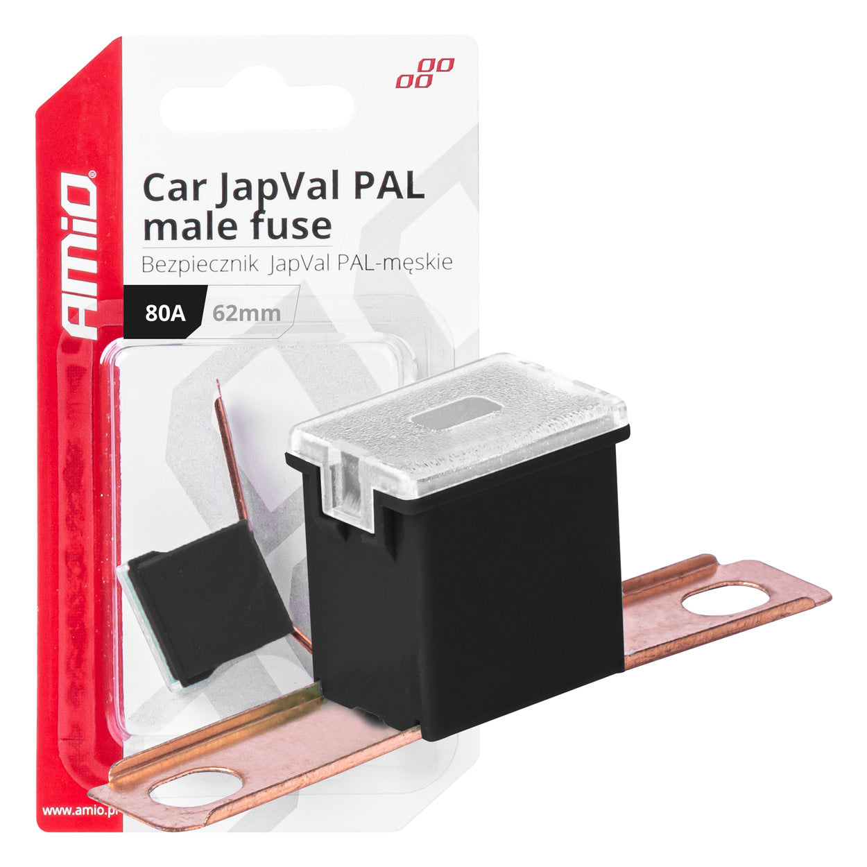 JAPVAL PAL-sikring på 80 A og 62 mm