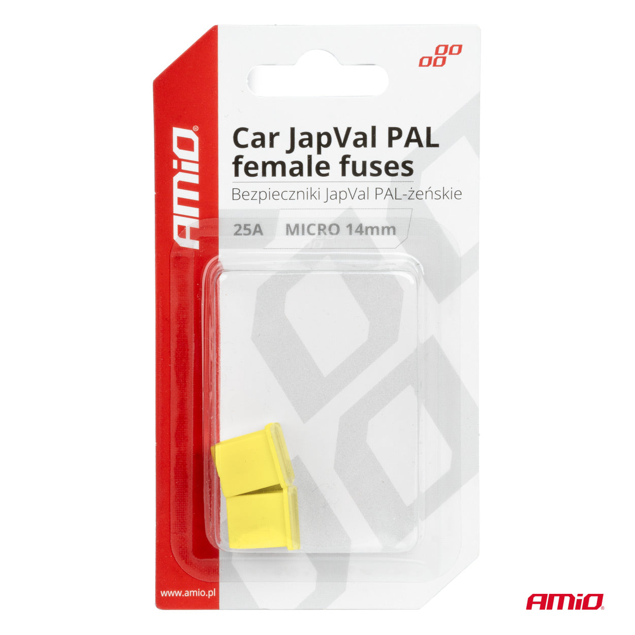 Pakke med JAPVAL PAL-hunsikringer på 60 A