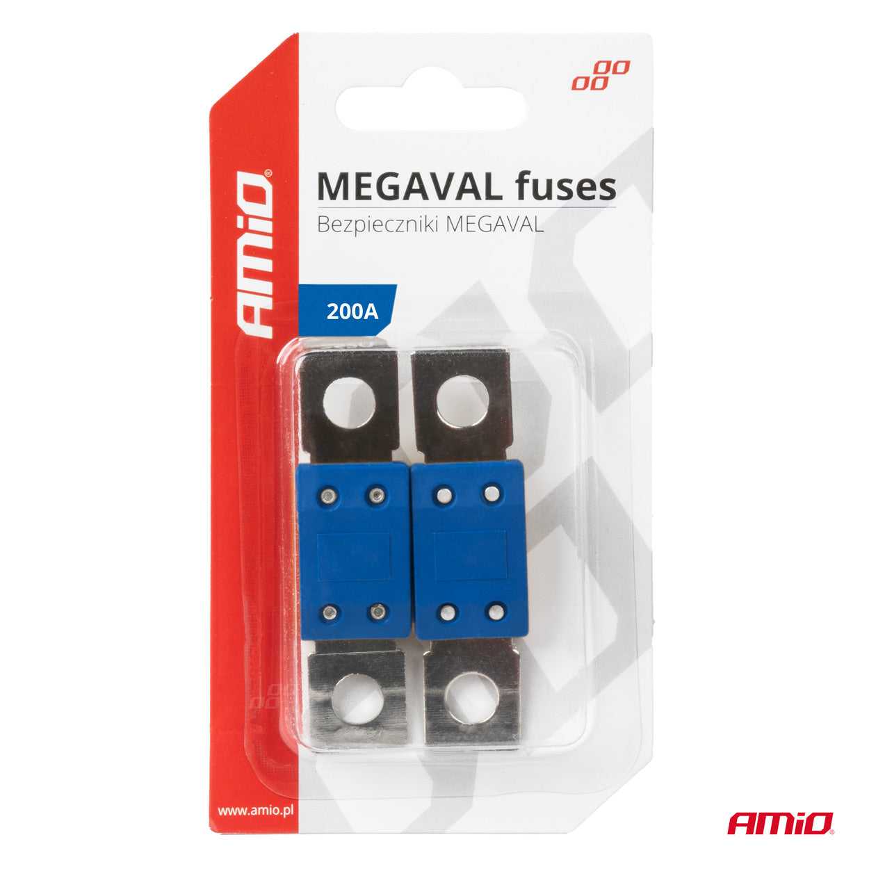 MEGAVAL sikring 200A i blisterpakke