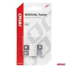 MIDIVAL-sikringer 80 A – 2 stk.