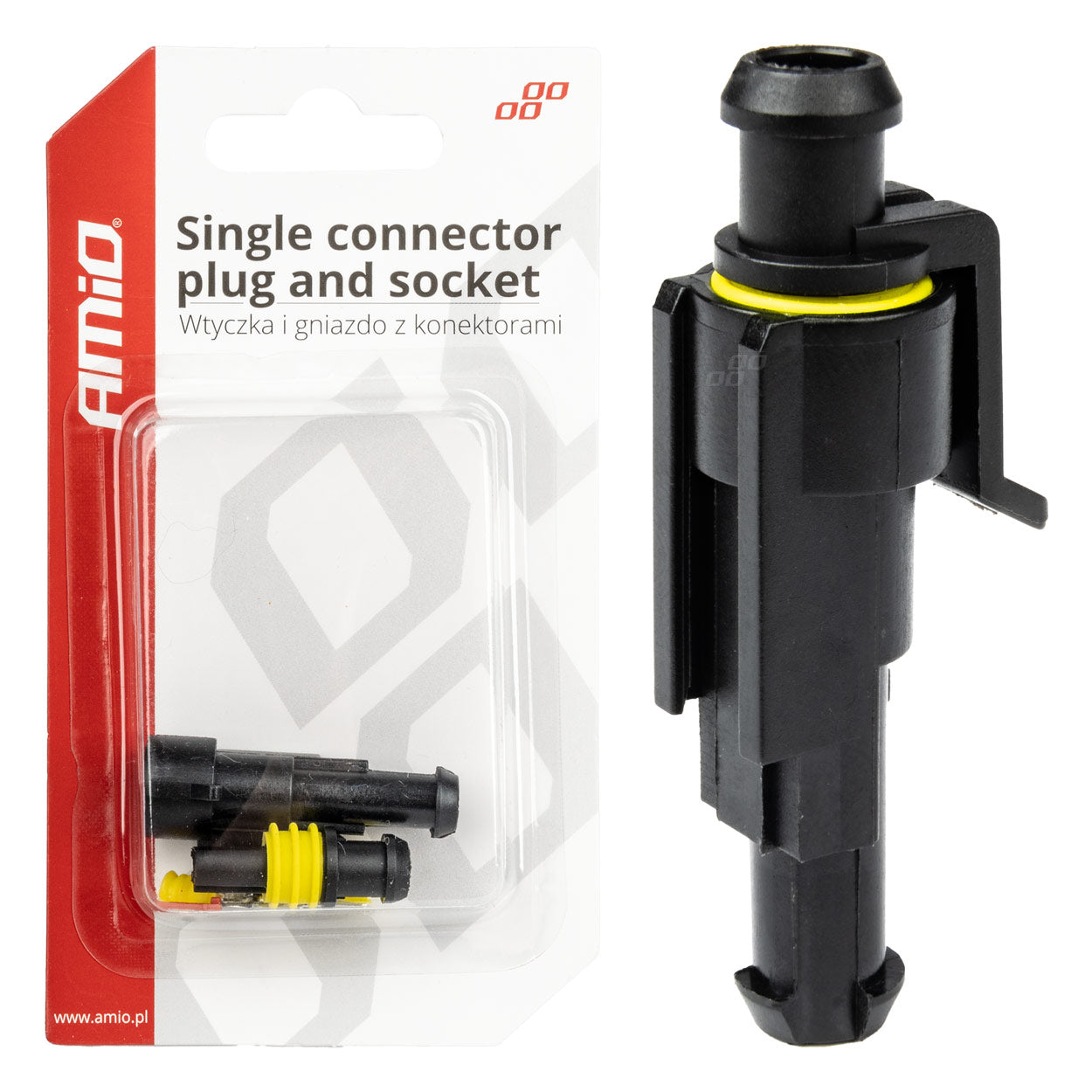 1-polet Superseal stik- og kontaktsæt