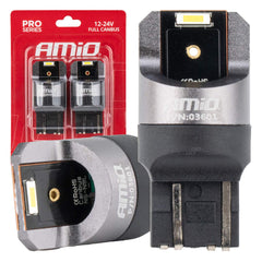 W21/5W LED-pærer med CANBUS og hvidt 6000K lys