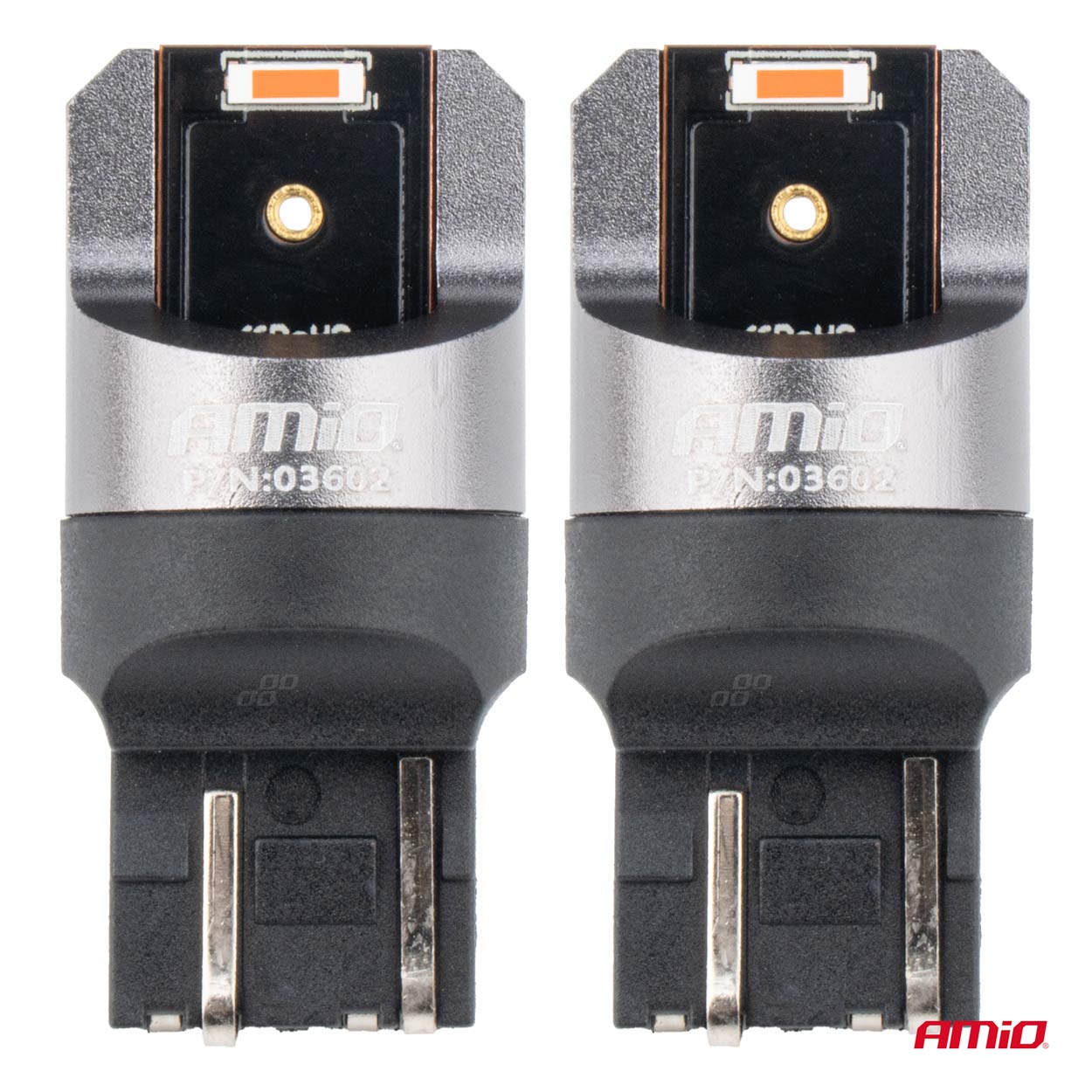 W21/5W LED-pærer med rødt lys og 2x1860 SMD-dioder