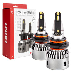 LED-forlygtepærer HB3/HIR1 9011/H10 med 6000K