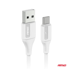 USB-A til USB-C-kabel til opladning og dataoverførsel