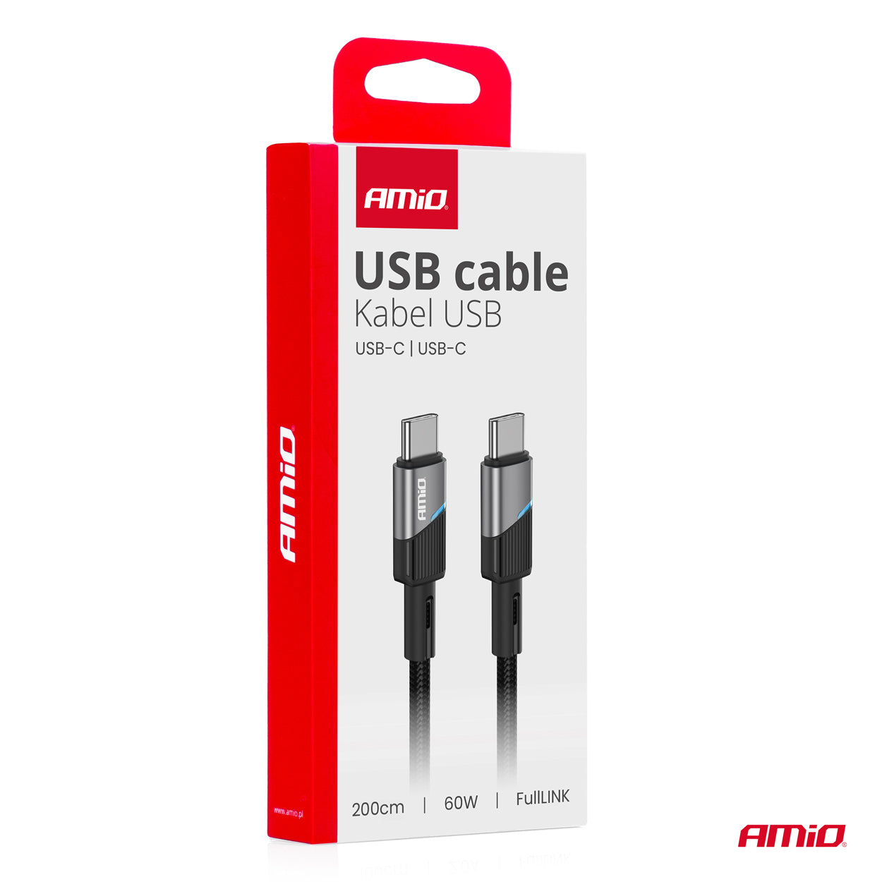 USB-C til USB-C-kabel med robust konstruktion