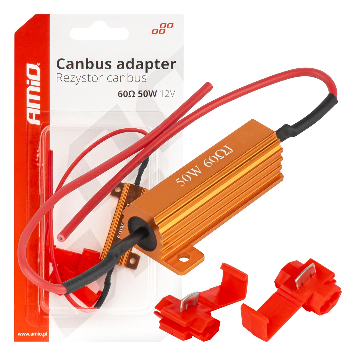 CANBUS-modstand 60 Ω 50 W til LED-pærer
