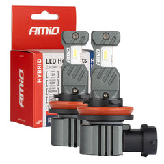 LED-pærer H8 H9 H11 H16 med 6000K og 60W