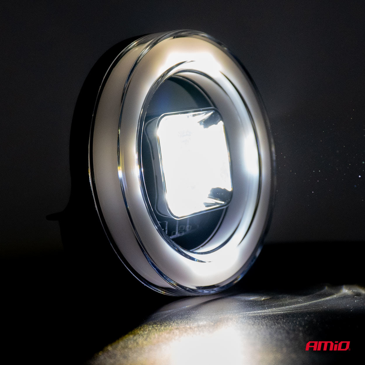 AWL58 LED-arbejdslampe set fra siden