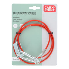 Carpoint bezpečnostné lanko pre príves 100 cm 1500 N / 150 kg 