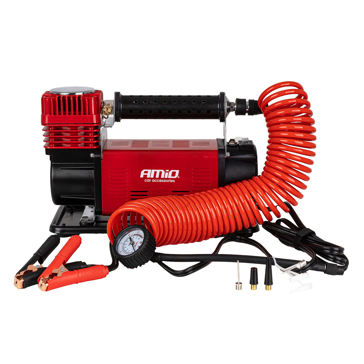 Bærbar autokompressor 600 W med 12 V strømforsyning