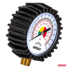 Analog manometer med beskyttende gummiovertræk