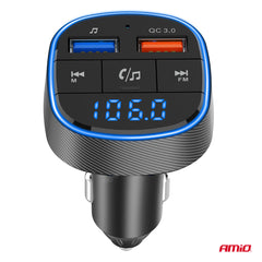 FM-transmitter til klassisk bilradio uden Bluetooth