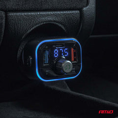FM-sender med Bluetooth og USB-porte til bil