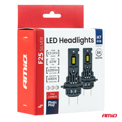 LED-forlygtepærer F25 SILVER Edition