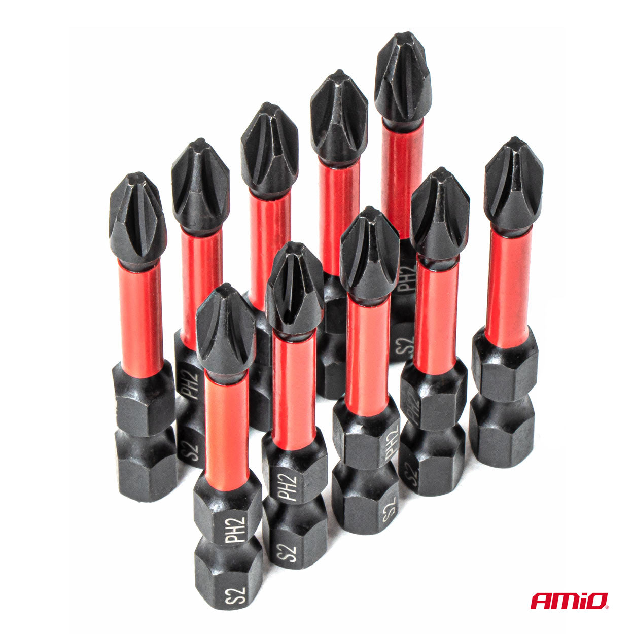 PH2 torsion bits i værktøjsstål