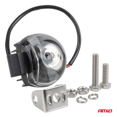 Rød LED-sikkerhedslygte til industrikøretøj