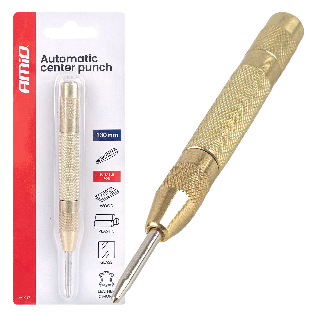 Automatický jamkovač 130 mm z uhlíkovej ocele