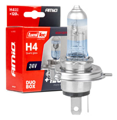 Halogénové žiarovky H4 24 V 75/70 W LumiTec LIMITED +120% DUO