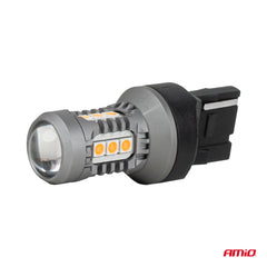 LED-pære 7440 WY21W med 15 SMD LED'er