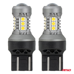 LED žiarovka so štandardnou päticou 7443 pre 12/24 V