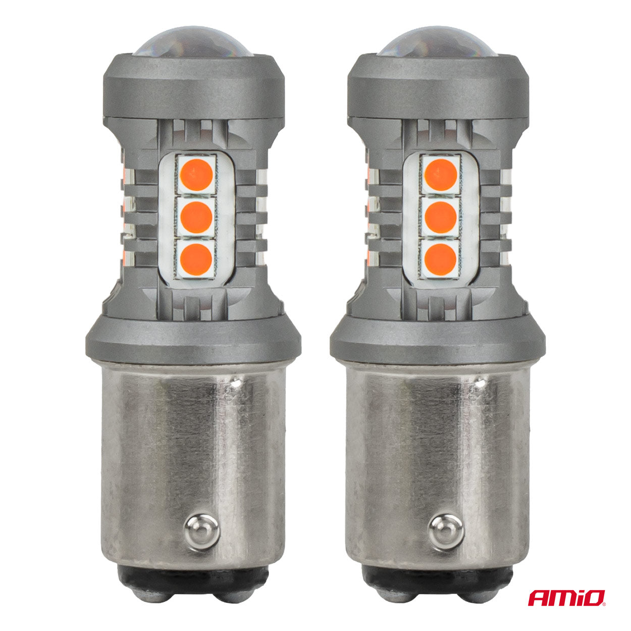 LED žiarovka BAY15D P21/5W s 15 SMD 3030 LED diódami