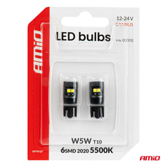 T10 LED žiarovka pre 12/24 V systémy