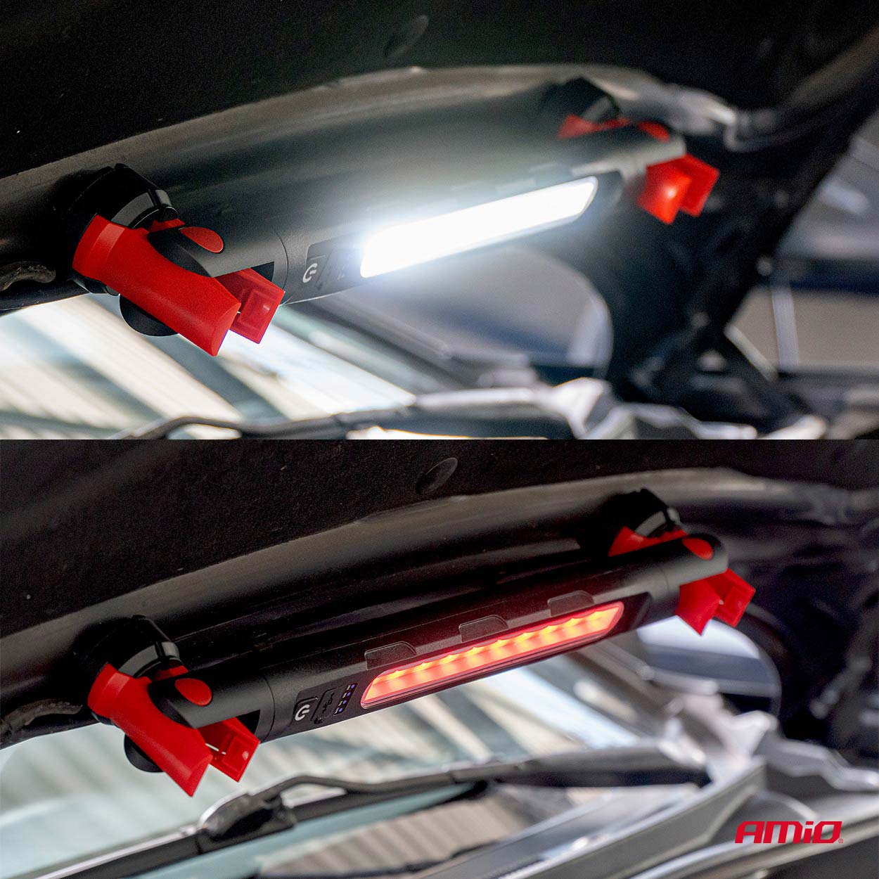 LED inšpekčná lampa s magnetom a klipom