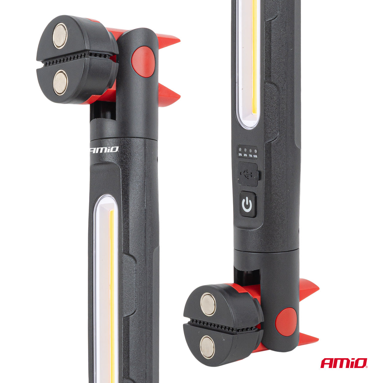 LED inšpekčná lampa s magnetom a klipom