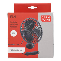 Carpoint 12 V ventilátor s prísavkou 