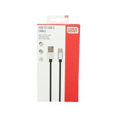 Carpoint kábel USB-A na USB-C, 2 metre 