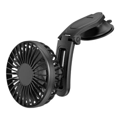 Ventilátor Carpoint s prísavkou na palubnú dosku, USB-A, Ø 10,5 cm, 5 V 
