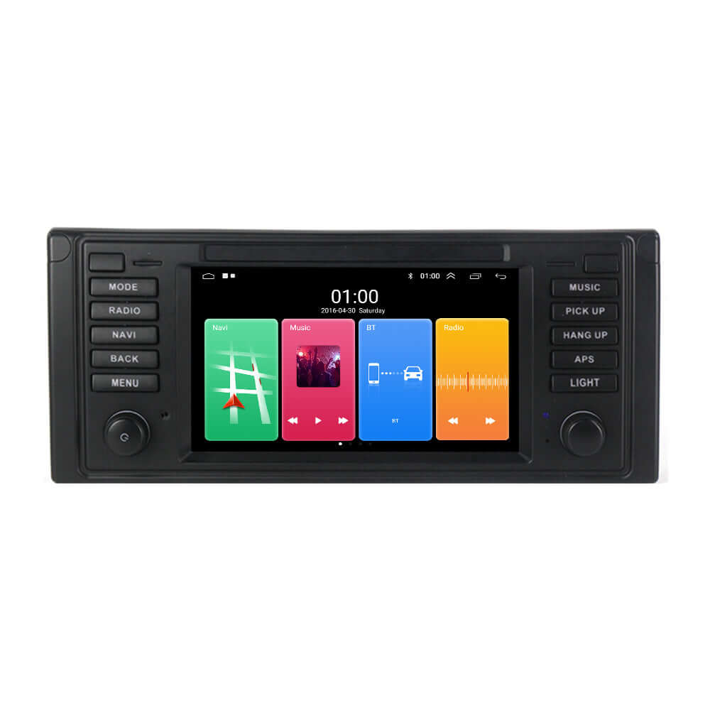 BMW E39 – 7" rádio s Apple CarPlay a Android Auto – Carmediaeurope.com