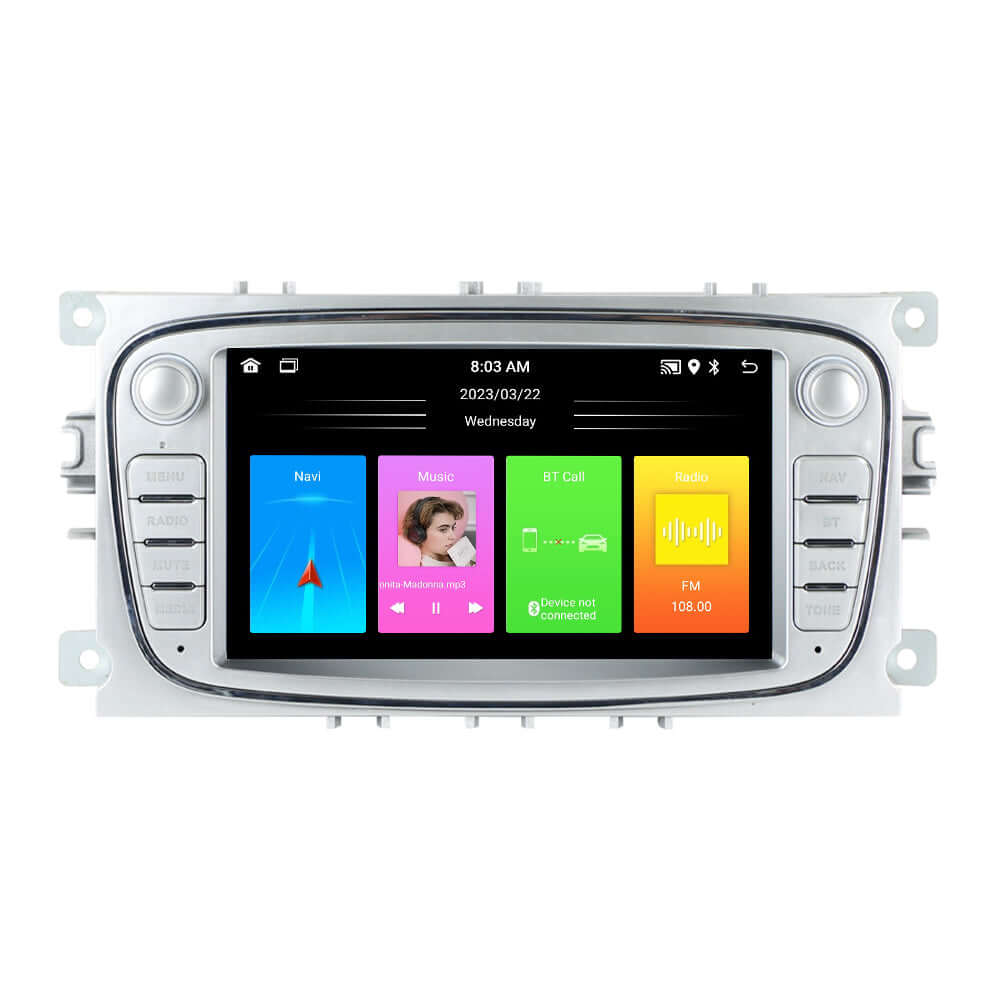 Ford (viac modelov) 06-12 - 7" rádio s Apple CarPlay a Android Auto – Carmedia24.sk