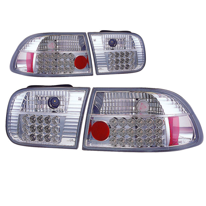 LED zadné svetlá pre Civic '92 2/4D