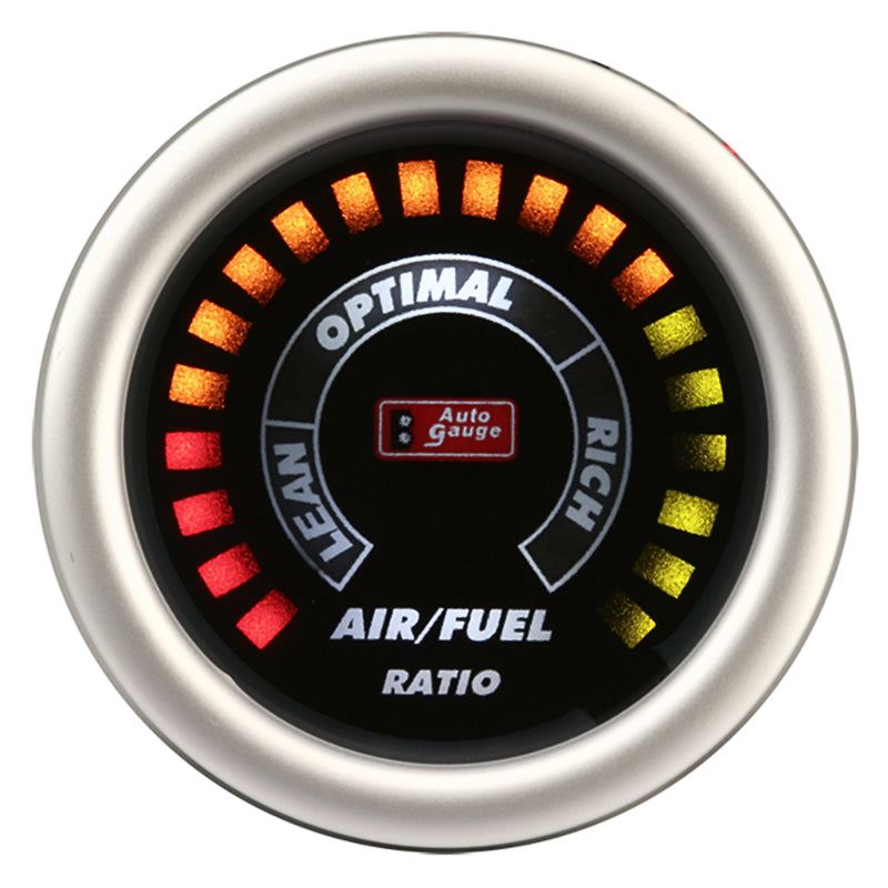 Hallmeter Auto Gauge čierny 2 palce