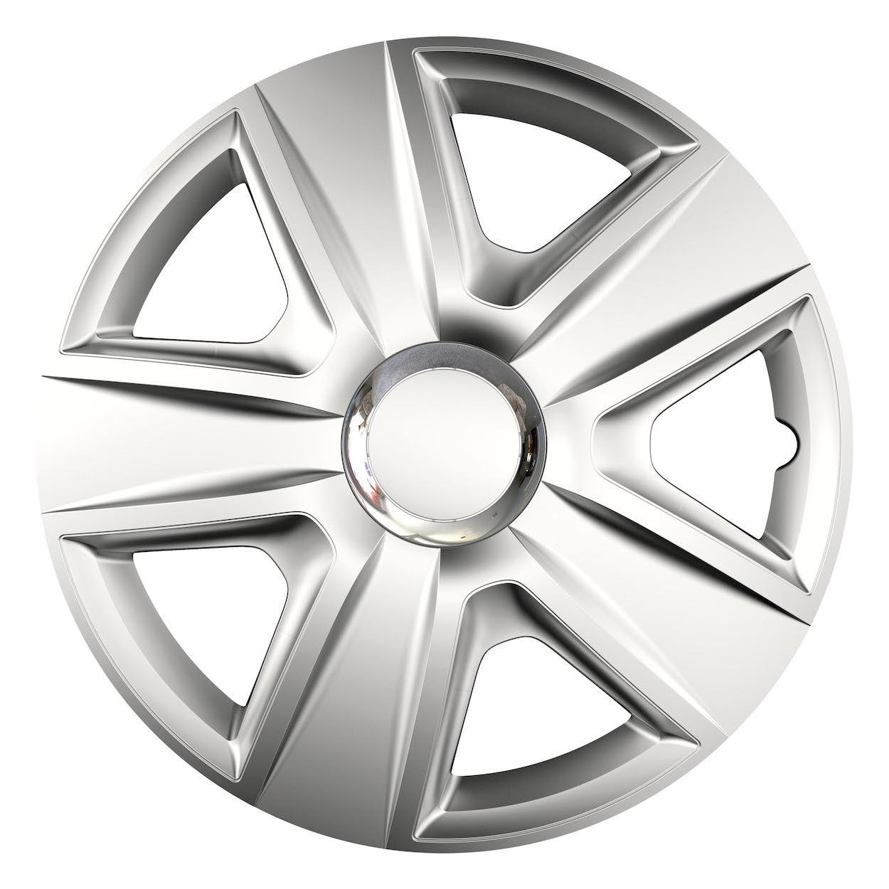 Strieborná puklica Esprit RC pre 16-palcový oceľový disk