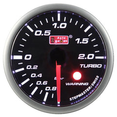 Čierny barometer 2 palce