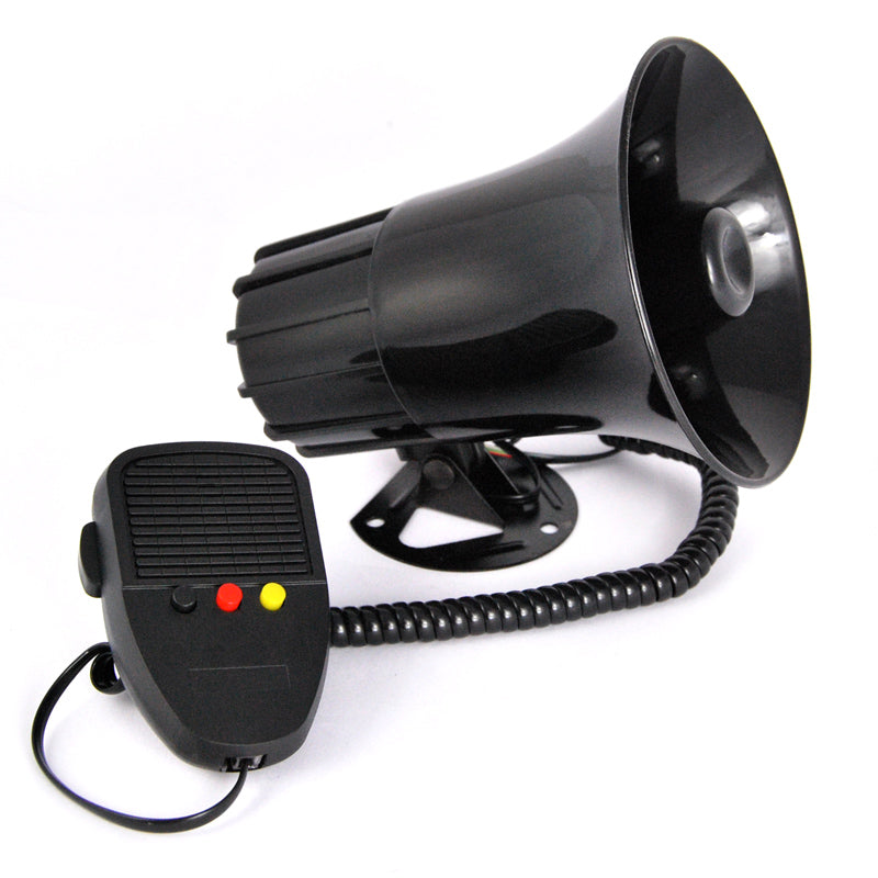 Policajná siréna 50W s mikrofónom 12V