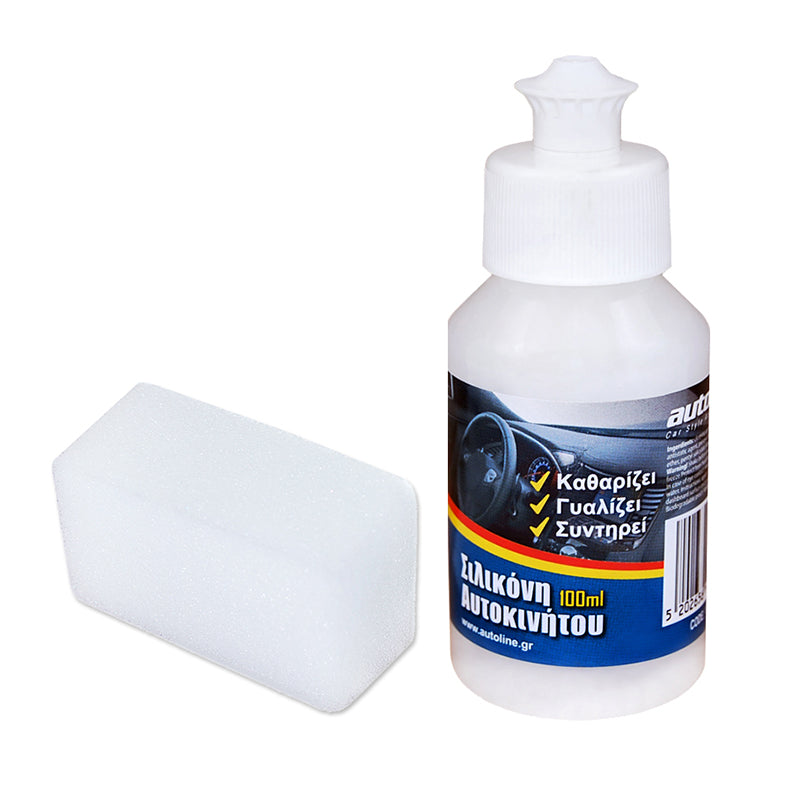 Silikón na palubnú dosku 100 ml so špongiou