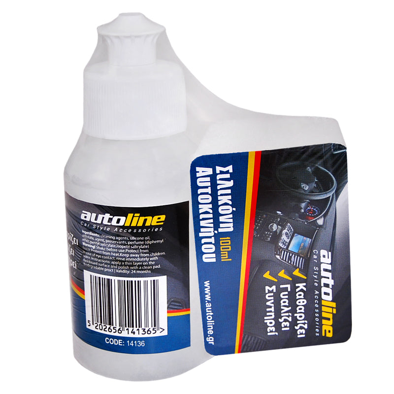 Silikón na palubnú dosku 100 ml so špongiou
